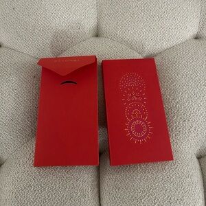 Bvlgari Exclusive Collectible Lunar New Year Red Envelopes